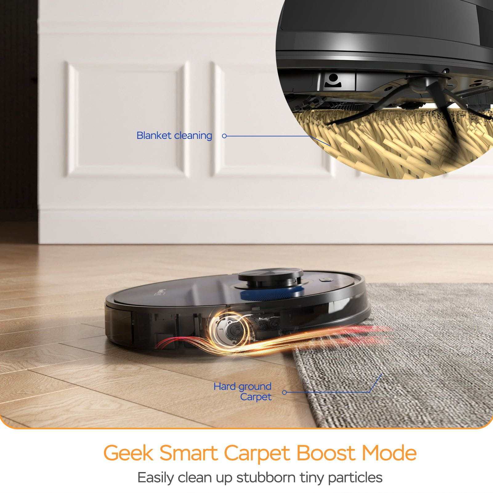 Geek Smart Robot Vacuum Cleaner and Mop ...