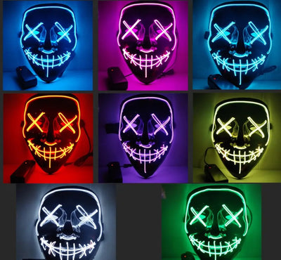 Halloween Horror Glowing Mask ...