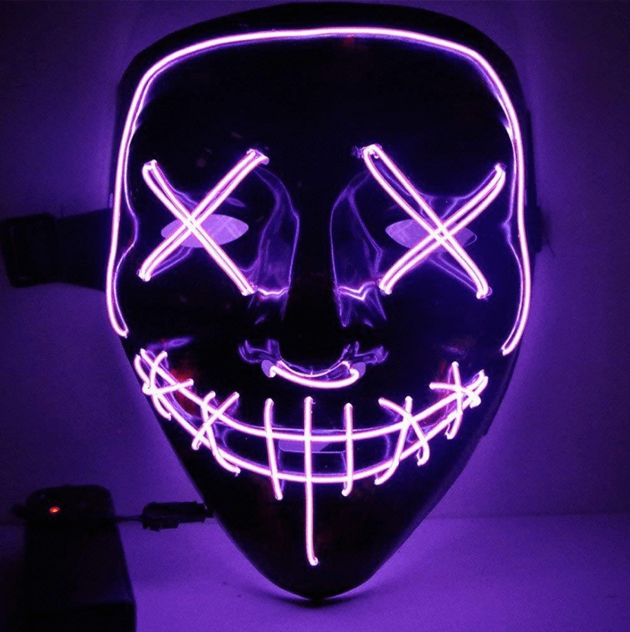 Halloween Horror Glowing Mask ...