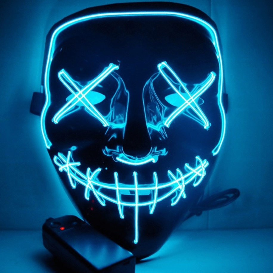 Halloween Horror Glowing Mask ...