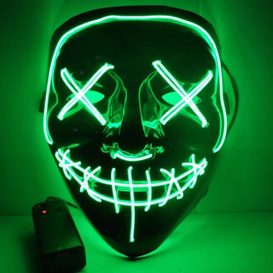 Halloween Horror Glowing Mask ...