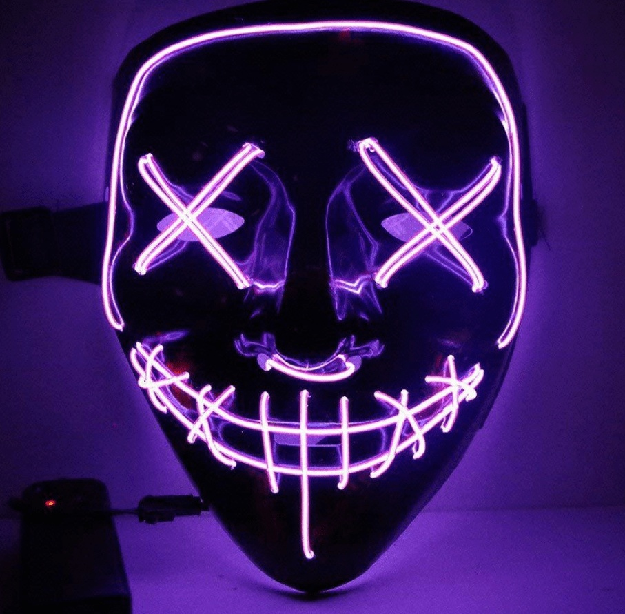 Halloween Horror Glowing Mask ...