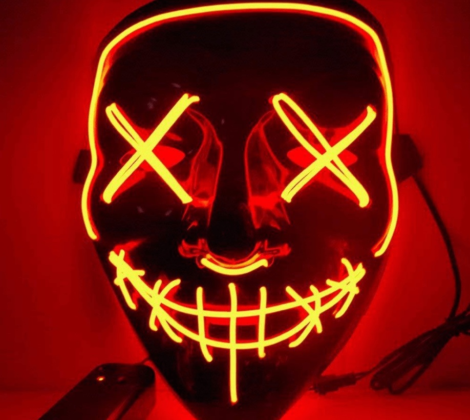 Halloween Horror Glowing Mask ...