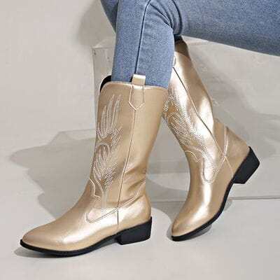 Low Heel Booties for Women