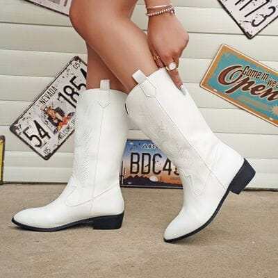 Low Heel Booties for Women