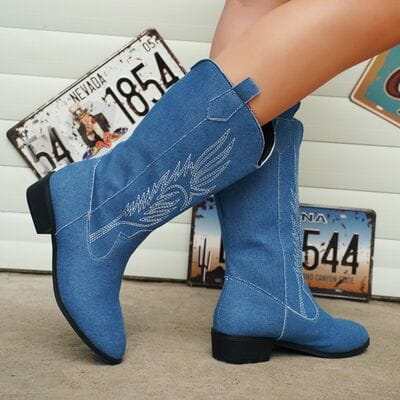 Low Heel Booties for Women