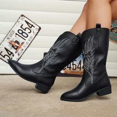 Low Heel Booties for Women