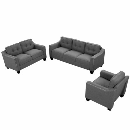 3 Pieces Living Room Furniture Set