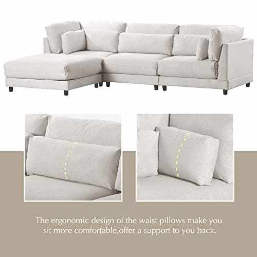 3 Pieces Living Room Furniture Set