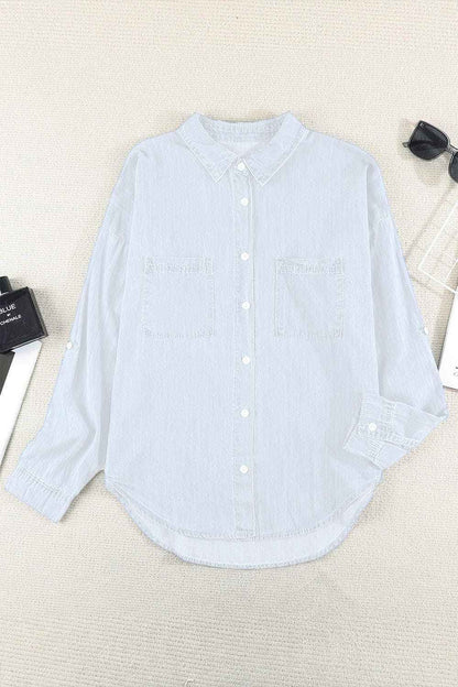 Long Sleeve Denim Shirt