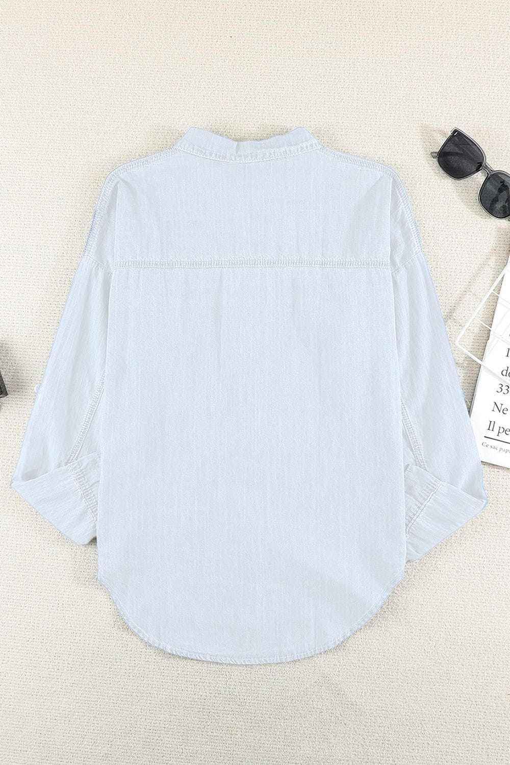 Long Sleeve Denim Shirt