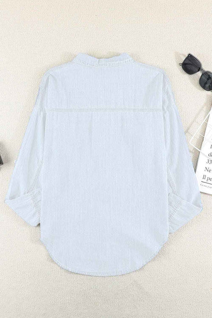 Long Sleeve Denim Shirt