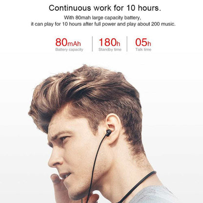 Magnetic Headphones In-Ear Bluetooth Stereo Earphones Headset Wireless Earbuds Random Color