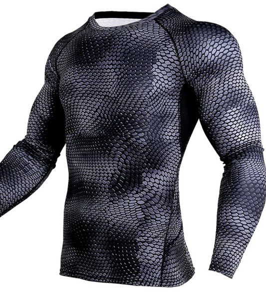 Men's Compression Shirt for Gym or Sport ...