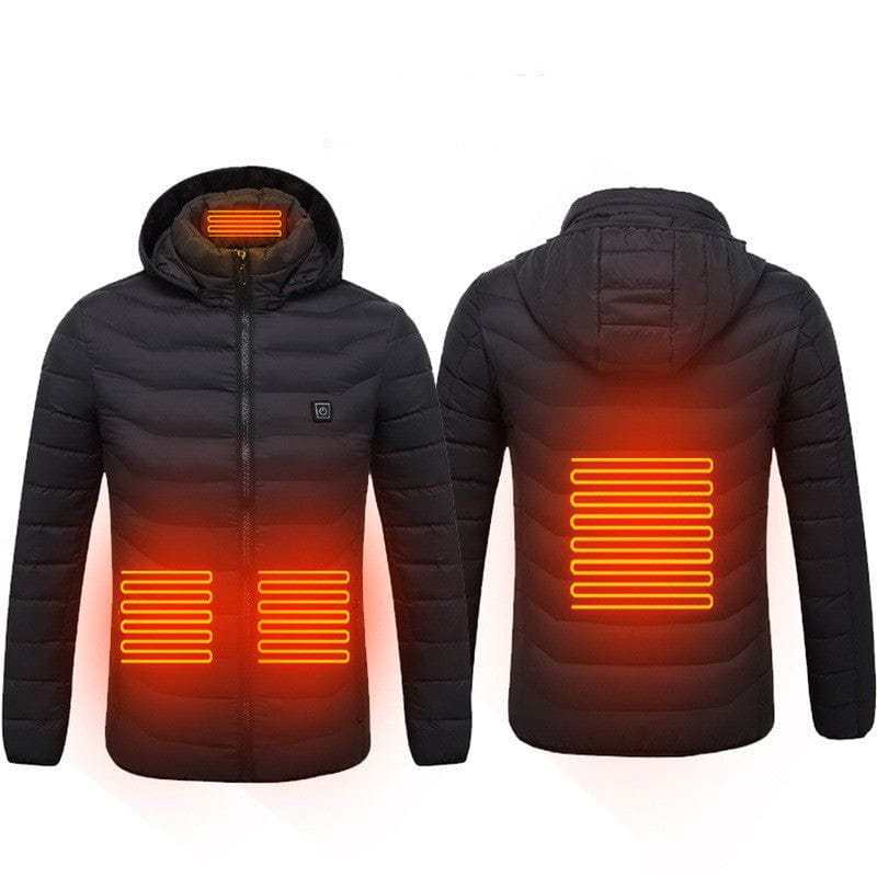 Men's Jacket Cotton heated, Thermal Clothing, USB Electric for Winter ...