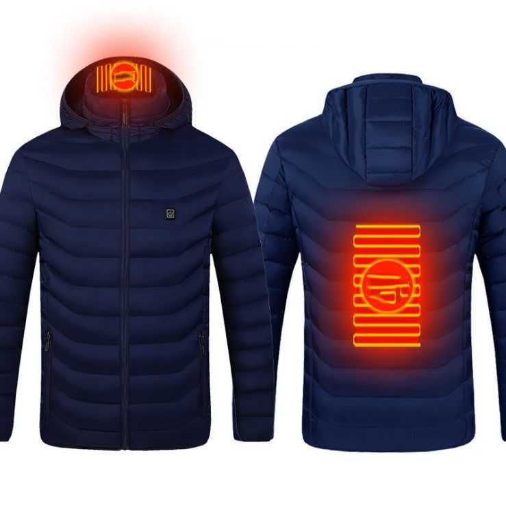 Men's Jacket Cotton heated, Thermal Clothing, USB Electric for Winter ...