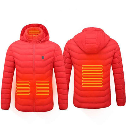 Men's Jacket Cotton heated, Thermal Clothing, USB Electric for Winter ...