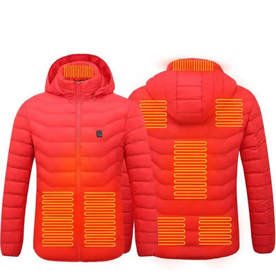 Men's Jacket Cotton heated, Thermal Clothing, USB Electric for Winter ...