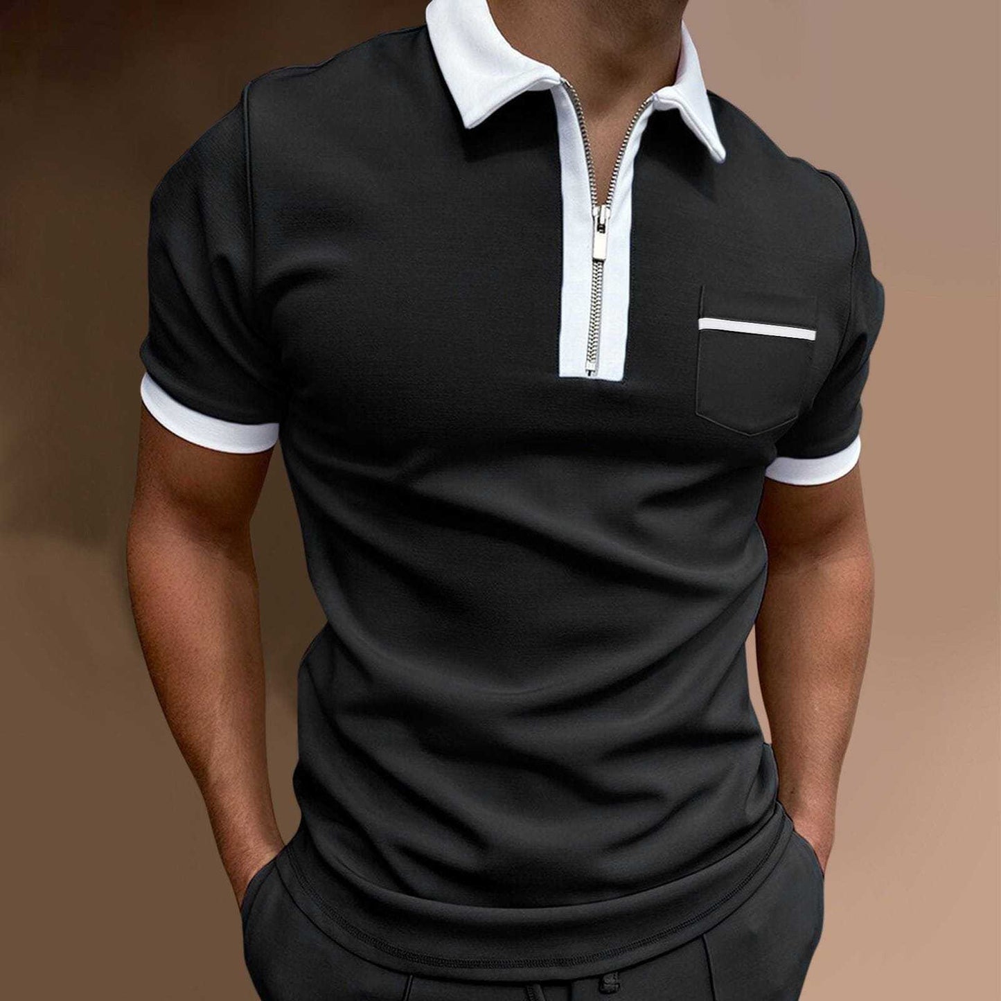 Men's POLO Pocket Shirt Slim ...