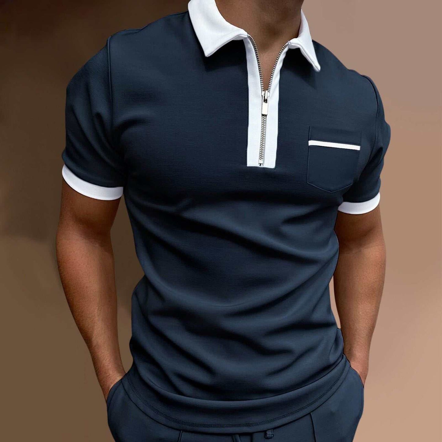 Men's POLO Pocket Shirt Slim ...