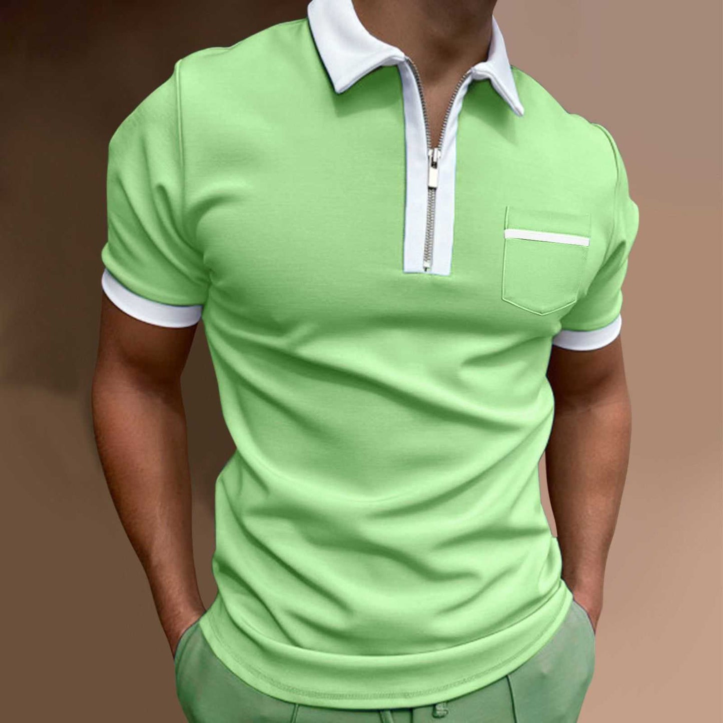 Men's POLO Pocket Shirt Slim ...