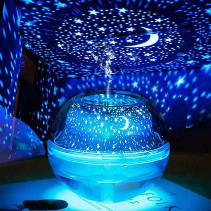 Night Light Cool Air Humidifier Aroma Diffuser