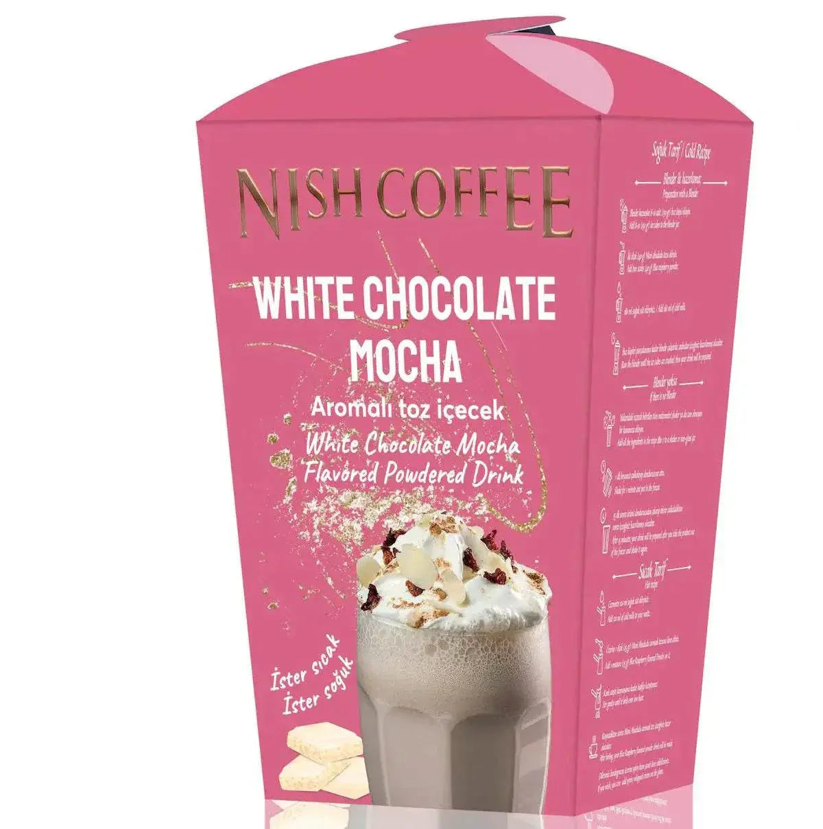 Nish White Chocolate Mocha   -   250 Gr of Decadent, Creamy Indulgence Zendrop