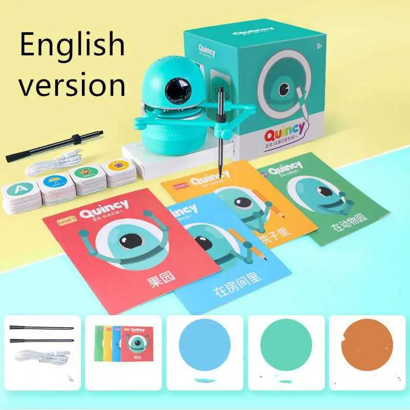 Painting Robot Kindergarten Children Students