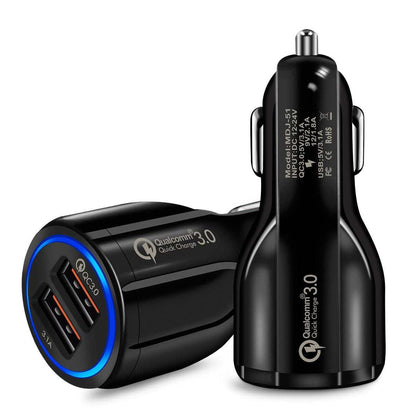 Quick USB Car Charger Dual for Mobile Phone