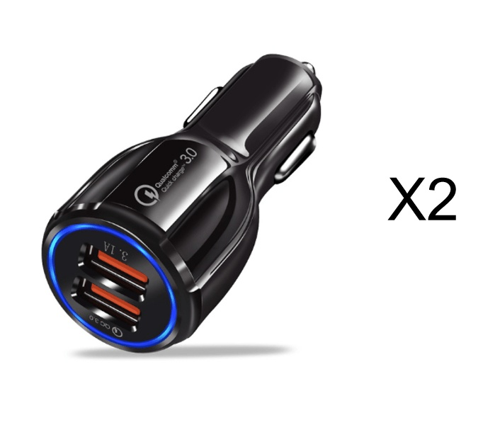 Quick USB Car Charger Dual for Mobile Phone