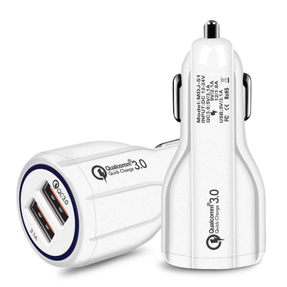 Quick USB Car Charger Dual for Mobile Phone