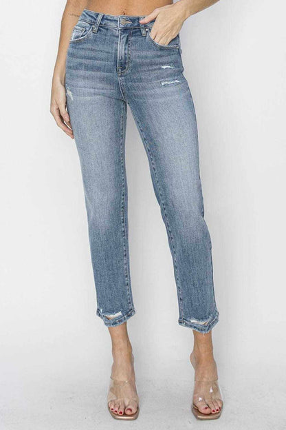 Risen High Waist Jeans