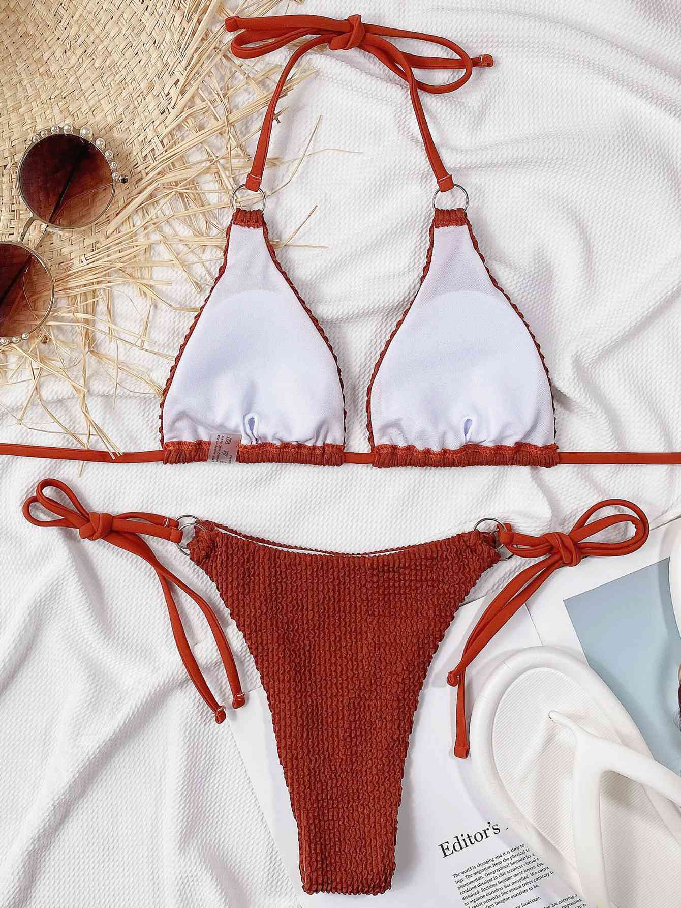 Side Tie Bikini Set