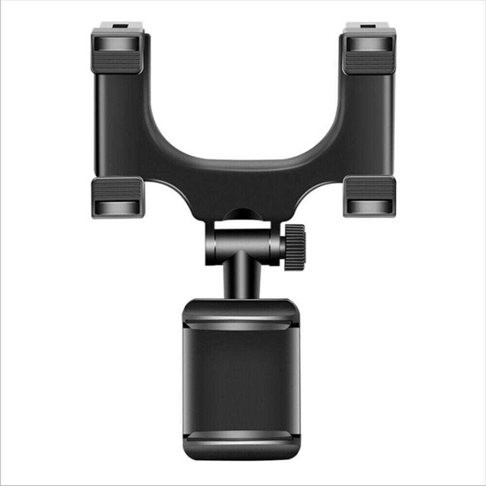 Universal 360 Rotation Car Rear View Mirror Mount Stand GPS Cell Phone Holder