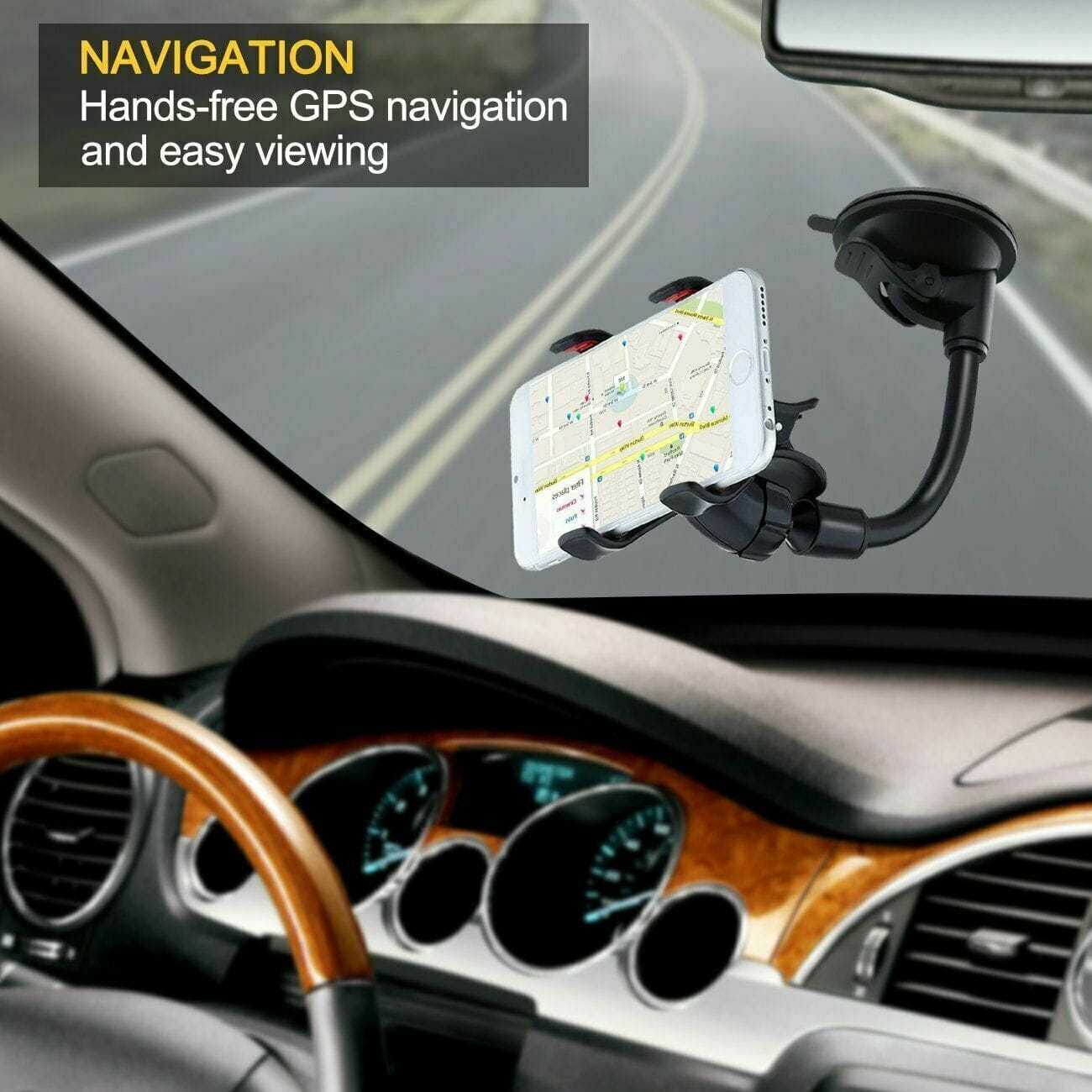 Universal Cellphones Holder Mount inside Car Windshield ...