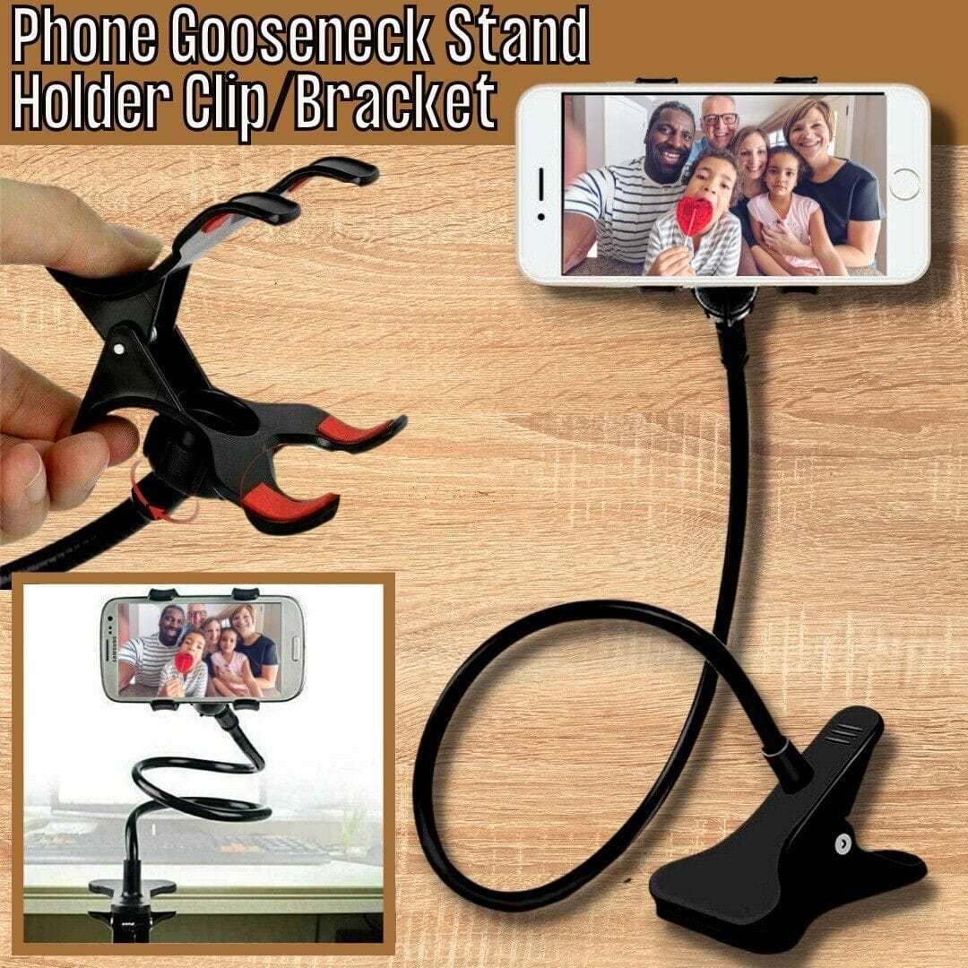 Universal Gooseneck Stand Holder Table Clip for Mobile Phone ...