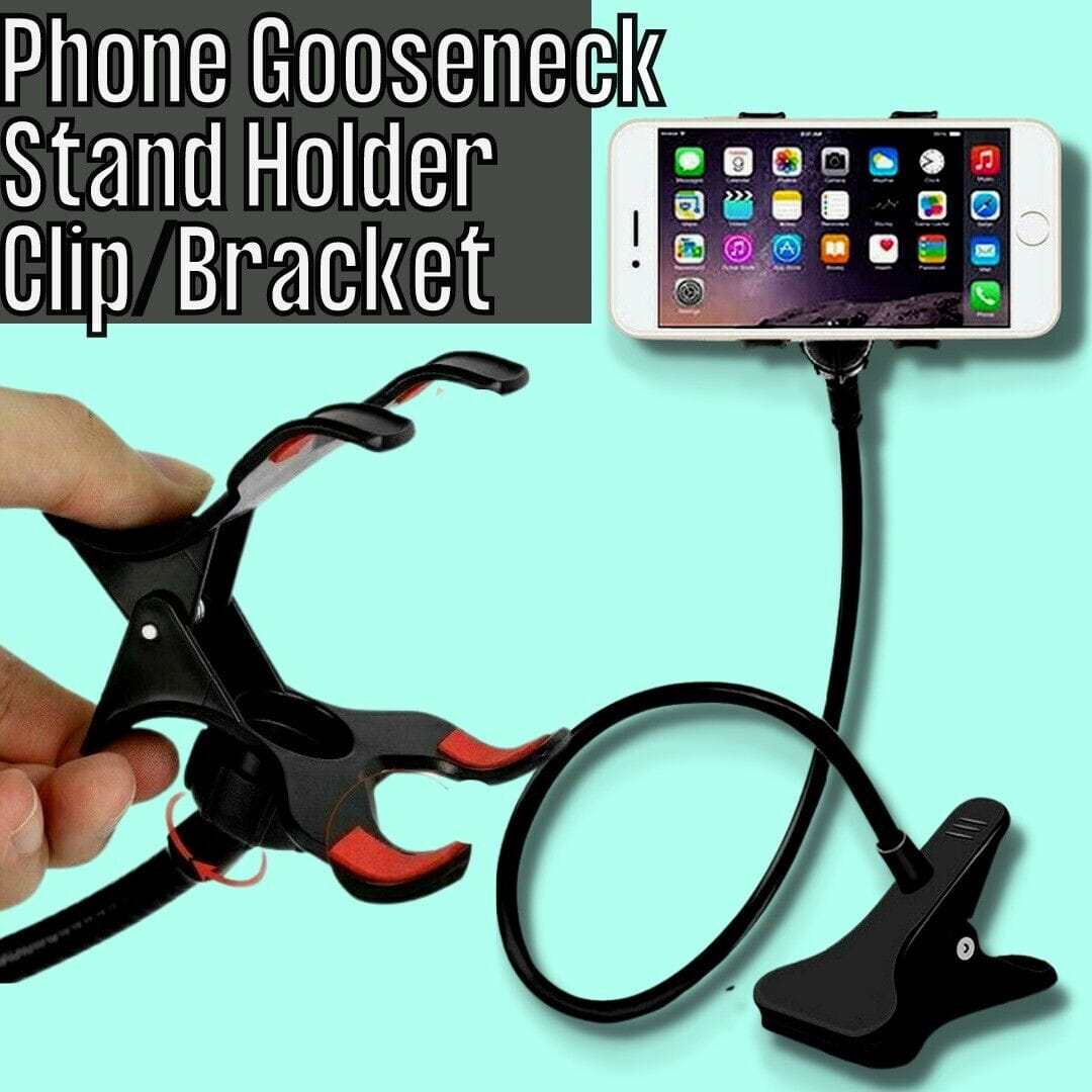 Universal Gooseneck Stand Holder Table Clip for Mobile Phone ...