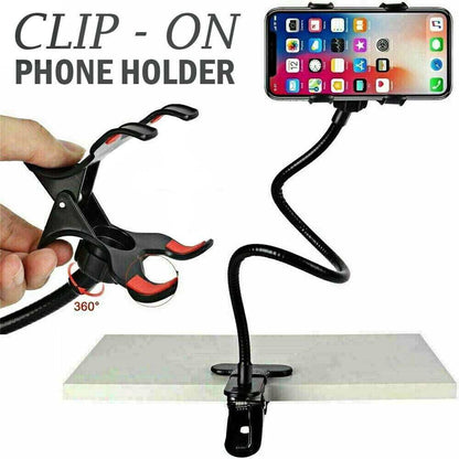 Universal Gooseneck Stand Holder Table Clip for Mobile Phone ...