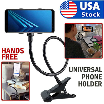 Universal Gooseneck Stand Holder Table Clip for Mobile Phone ...