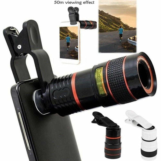 Universal Optical Zoom Telescope Camera Lens for Cellphone ...