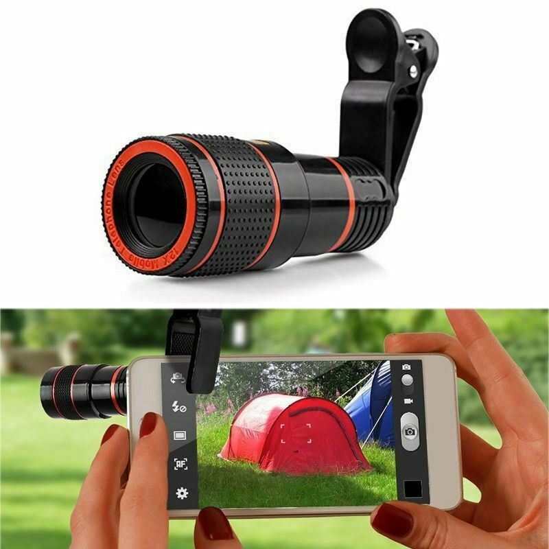 Universal Optical Zoom Telescope Camera Lens for Cellphone ...