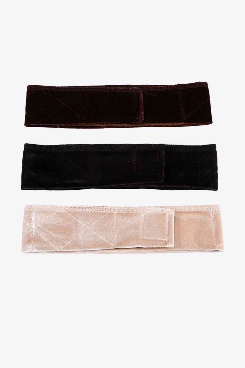 Velvet Wig Elastic Grips 6-Pack