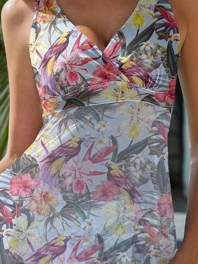 2 Piece Swimsuit with Wide Strap
