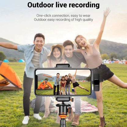 Wireless Lavalier Microphone for iPhone and Android ...