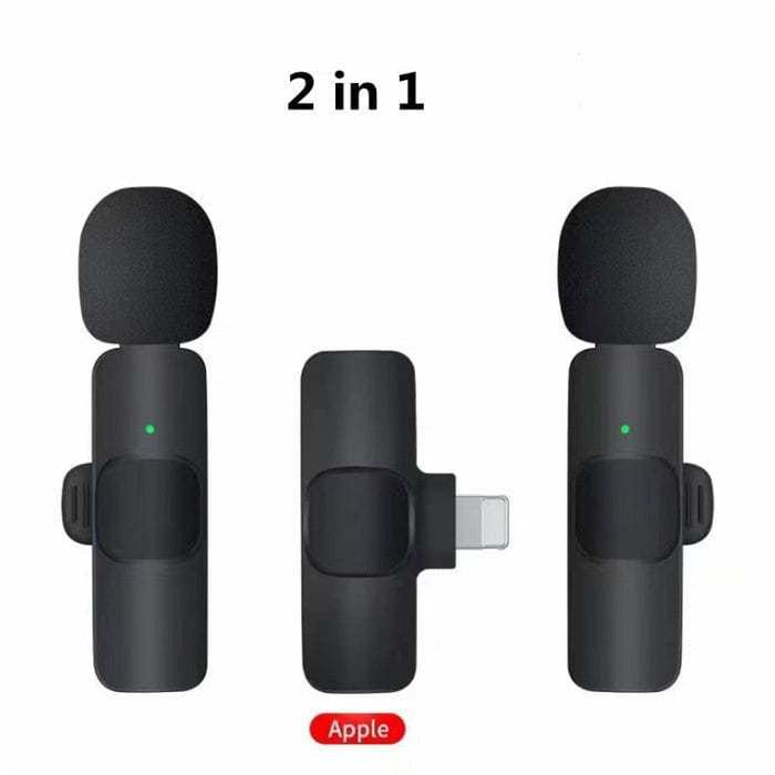 Wireless Lavalier Microphone for iPhone and Android ...